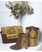 Nathalie B dunkelbraune Stiefel