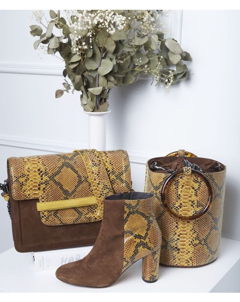 Botas Nathalie B marrón oscuro