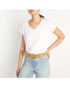 T-Shirt Myrtille blanc