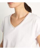 T-Shirt Myrtille blanc