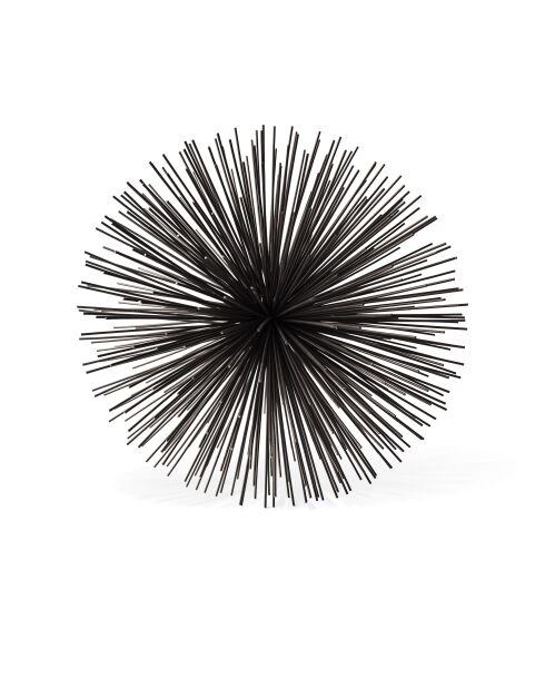 Objet de décoration Piquant noir L - D26xH26 cm
