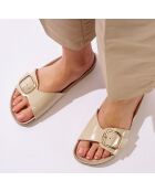 Beigefarbene Pantoletten Agata