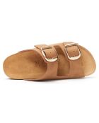 Braune Pantoletten von Alberto