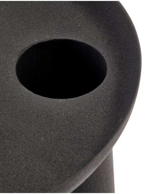 Assiette Vase romaine noire - 30x30x38cm