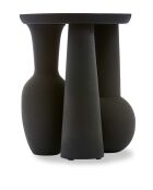 Assiette Vase romaine noire - 30x30x38cm