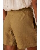 Bruce Sh Linen Leaf korte broek