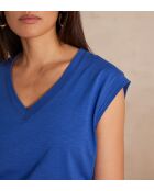 Delya königsblaues T-Shirt