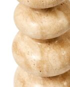 Bougeoir Héritage beige - D18xH50 cm