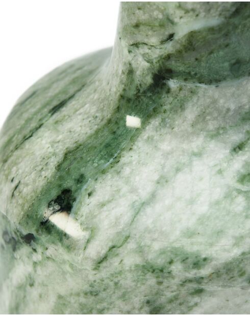 Portavelas de whisky verde oscuro - D12.5xH32.9 cm