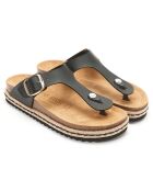 Zwarte Gala-sandalen