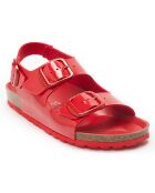 Carlos rote Sandalen