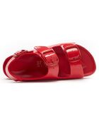 Carlos rote Sandalen