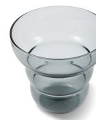 2 gobelets Mizu Kiri gris clair - D10xH9 cm