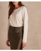 Dakota T-Shirt mit Schnürchen