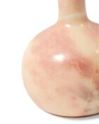 Bougeoir cloche rose - D16xH25 cm