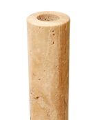 Bougeoir cloche beige - D16xH25 cm