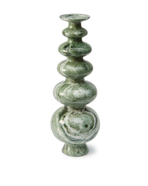 Bougeoir Héritage vert - D18xH50 cm