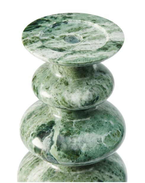 Bougeoir Héritage vert - D18xH50 cm