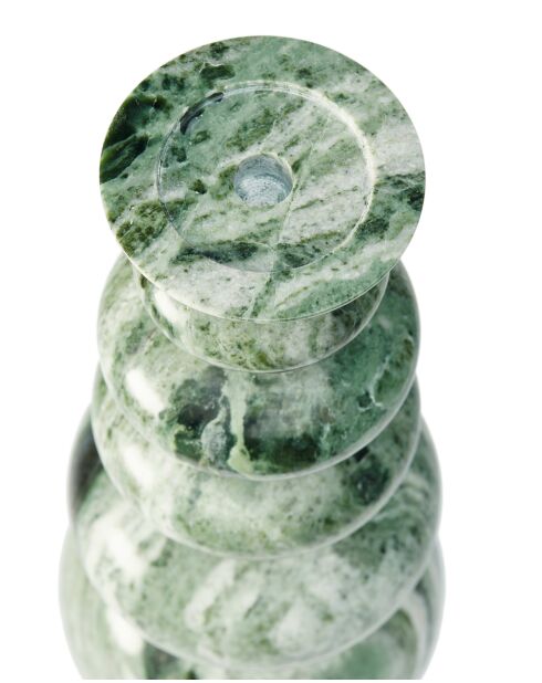 Bougeoir Héritage vert - D18xH50 cm