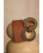 Ceinture Large Victoria chocolat