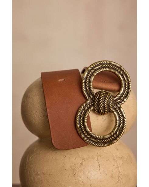 Ceinture Large Victoria chocolat