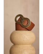 Ceinture Large Victoria chocolat
