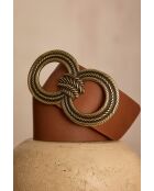 Ceinture Large Victoria chocolat