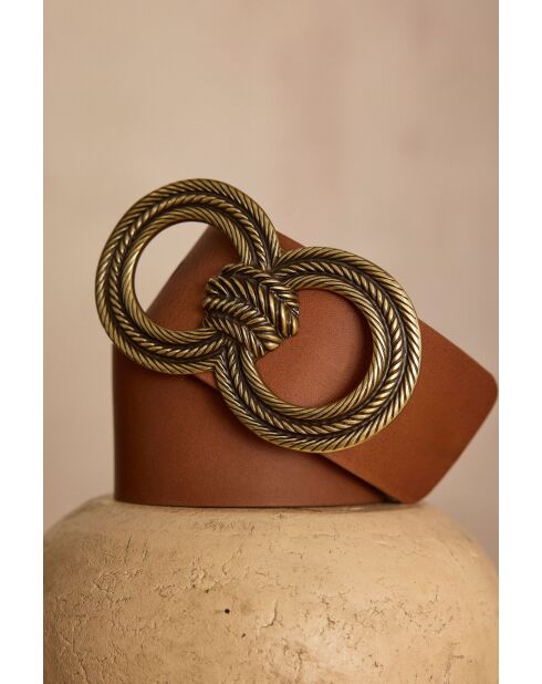 Ceinture Large Victoria chocolat