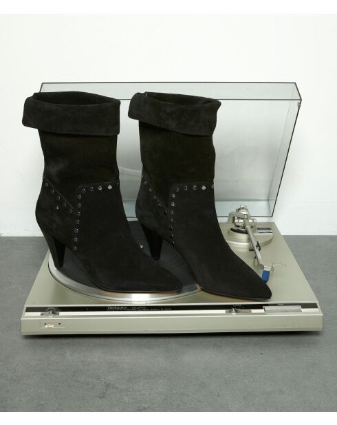 Hedgar schwarze Stiefel