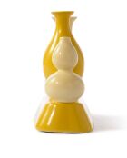 Vase jaune de Shanghai - 40x12 x25 cm