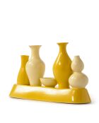 Vase jaune de Shanghai - 40x12 x25 cm