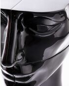 Statue Tête gauche haut noire - 56x46xH40