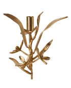 Portavelas dorado bergamota - 10,5x13x31 cm