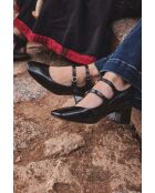 Rafael Babies schwarze Sandalen