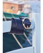 Ceinture large Vicky noir