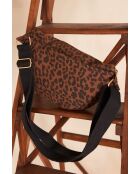 Sac Gelina leopard noir