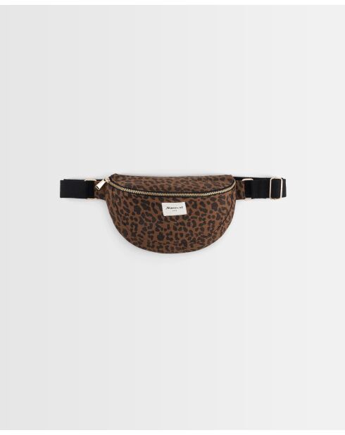 Sac Gelina leopard noir