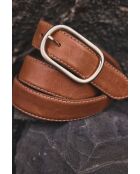 Ceinture Fine Salome camel clair