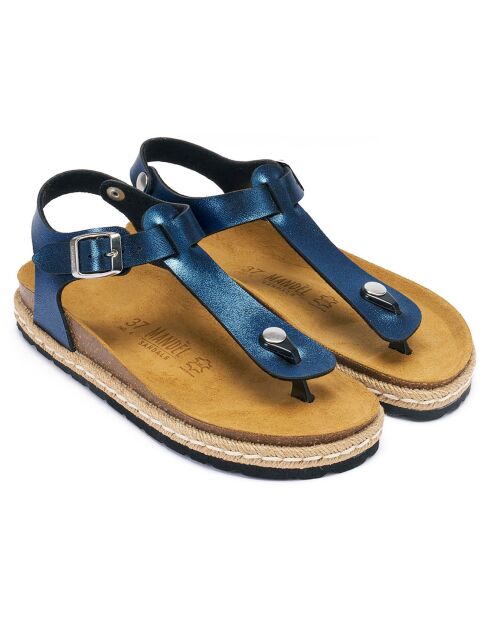 Sandales Leon marine