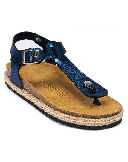 Sandales Leon marine