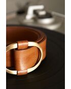 Ceinture moyenne Jonas camel clair