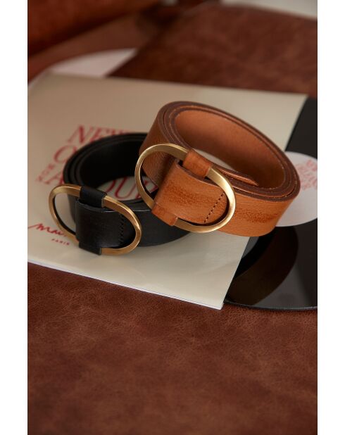 Ceinture moyenne Jonas camel clair