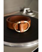 Ceinture moyenne Jonas camel clair