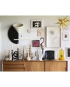 Bougeoir bouteille long beige - D8.5xH47 cm