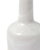 Bougeoir whisky blanc - D12.5xH32.9 cm