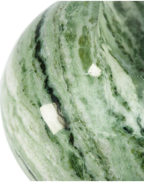 Bougeoir cloche vert foncé - D16xH25 cm