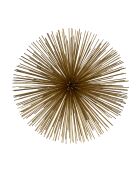Objet de décoration Laiton piquant doré L - D26xH26 cm