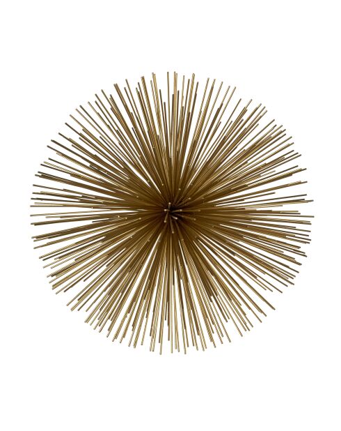 Objet de décoration Laiton piquant doré L - D26xH26 cm