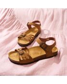 Braune Sandalen Neva