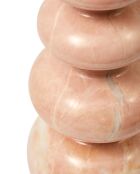 Bougeoir Héritage rose - D18xH50 cm